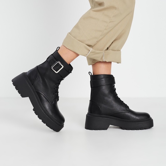 Billini Xanti ankle Boots lace up black - Picture 1 of 8